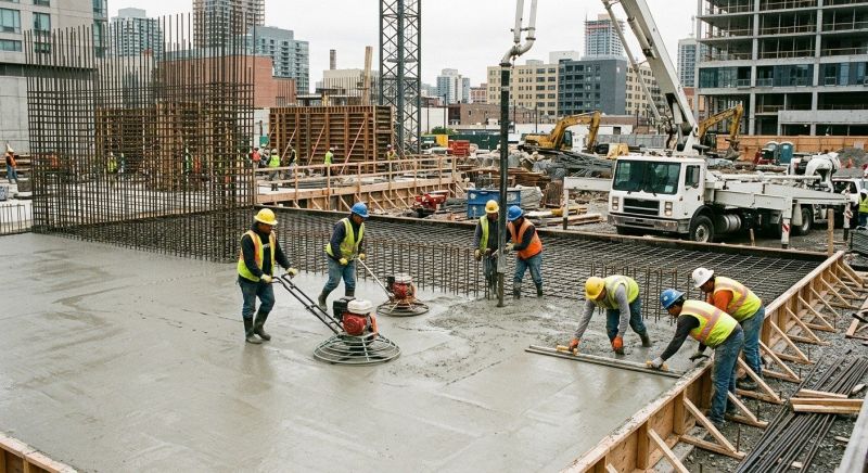 Commercial Slab Construction in Bronx, NY