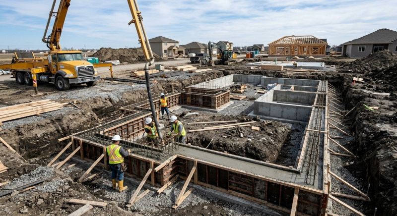 Concrete Foundation Installation in Piscataway, NJ