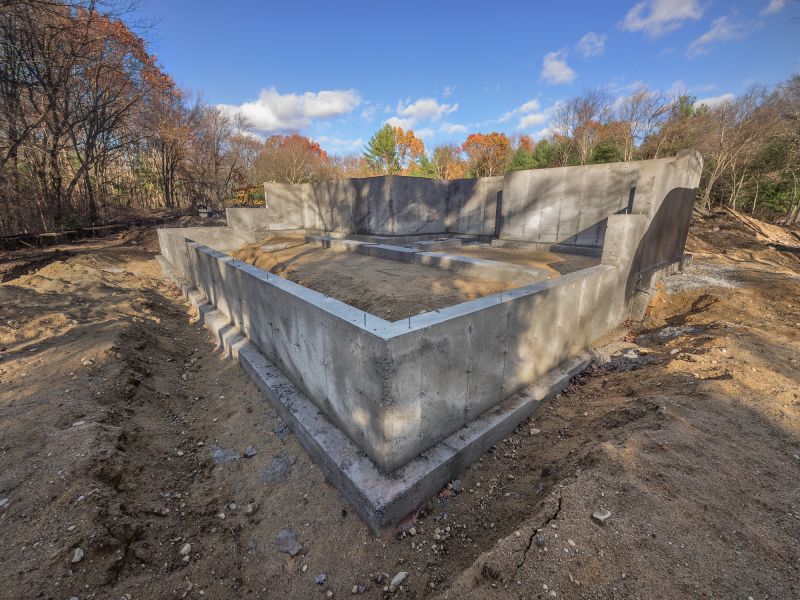 Foundation Wall Pouring in Union County, NJ